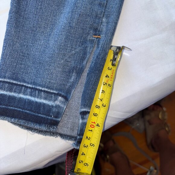 Judy Blue High Waist Skinny Jeans with Side Slit Released Hem (JB-82422) Sz 9/29 - Picture 9 of 15